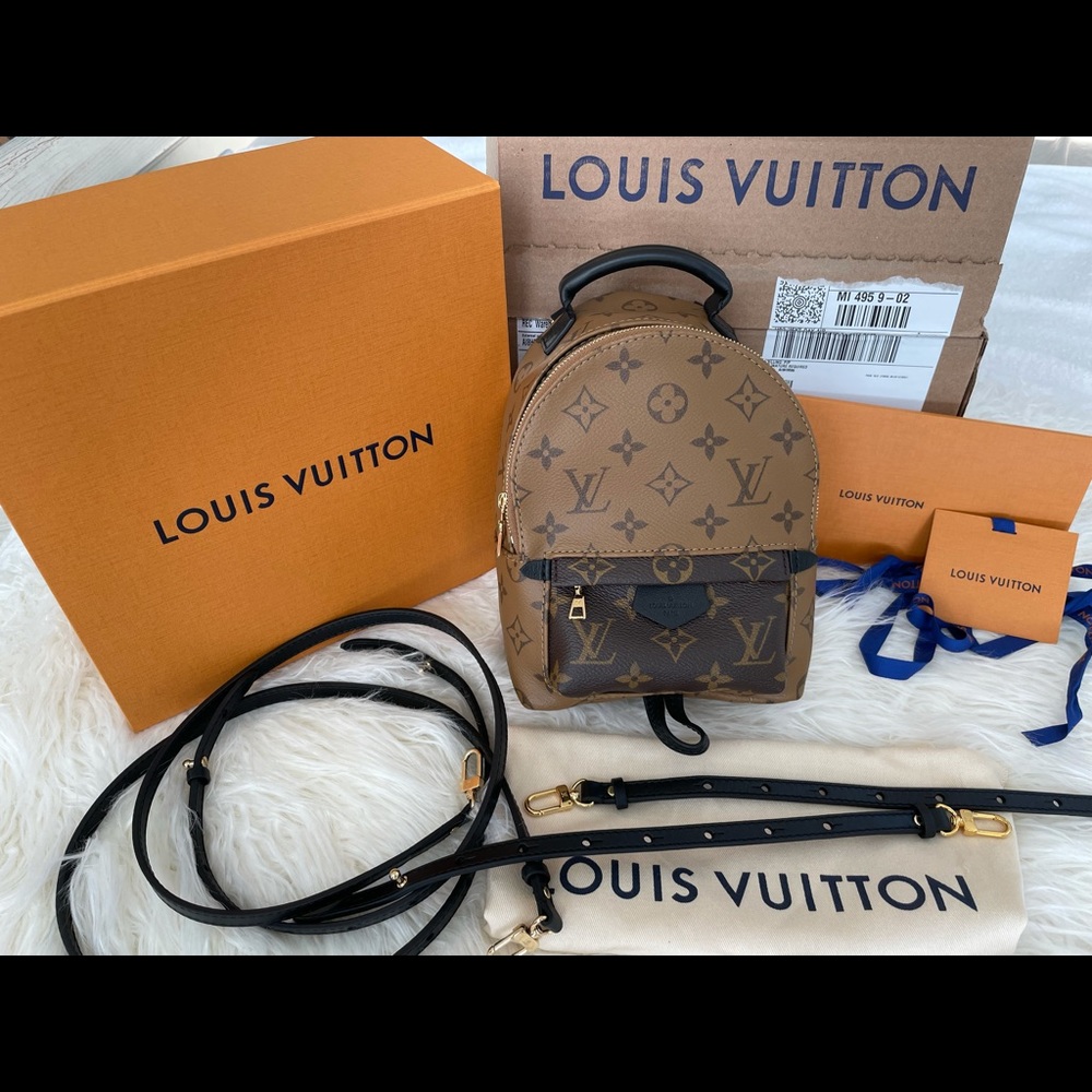 🦄🦄Louis Vuitton Palm Springs Mini Reverse Monogram🦄🦄